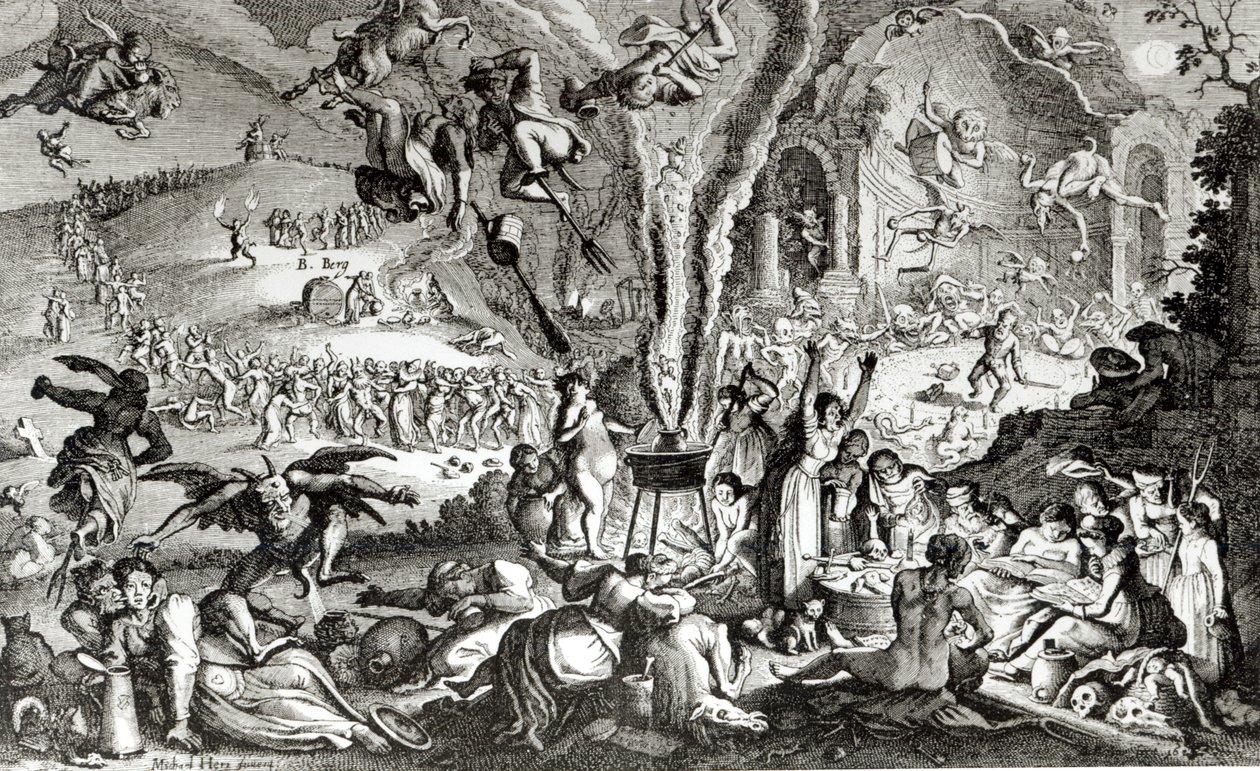 Walpurgis gecesi by German School