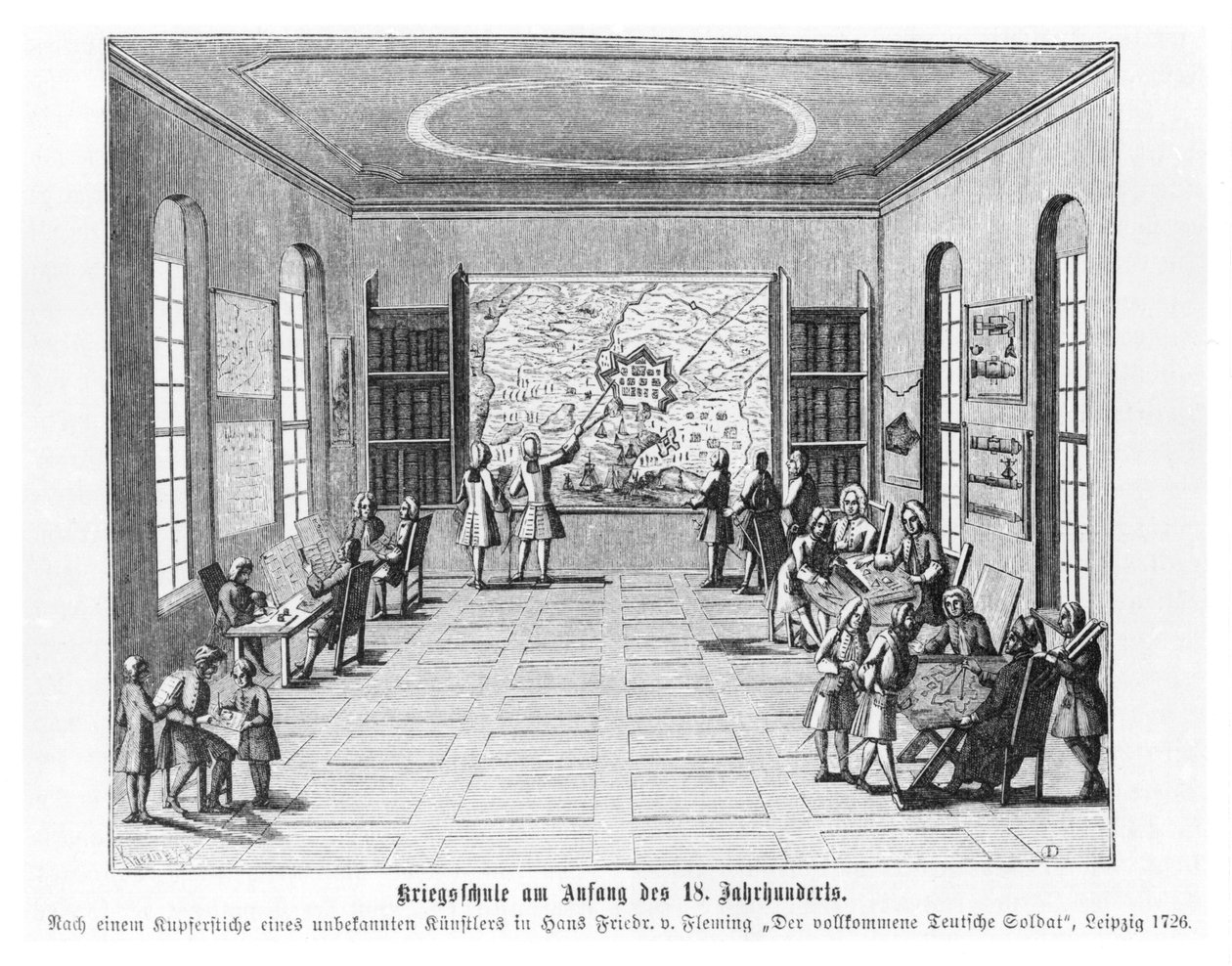 Savaş okulu, Hans Friedrich van Fleming