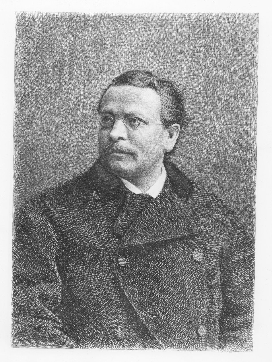 Wilhelm von Hertz (gravür) by German School
