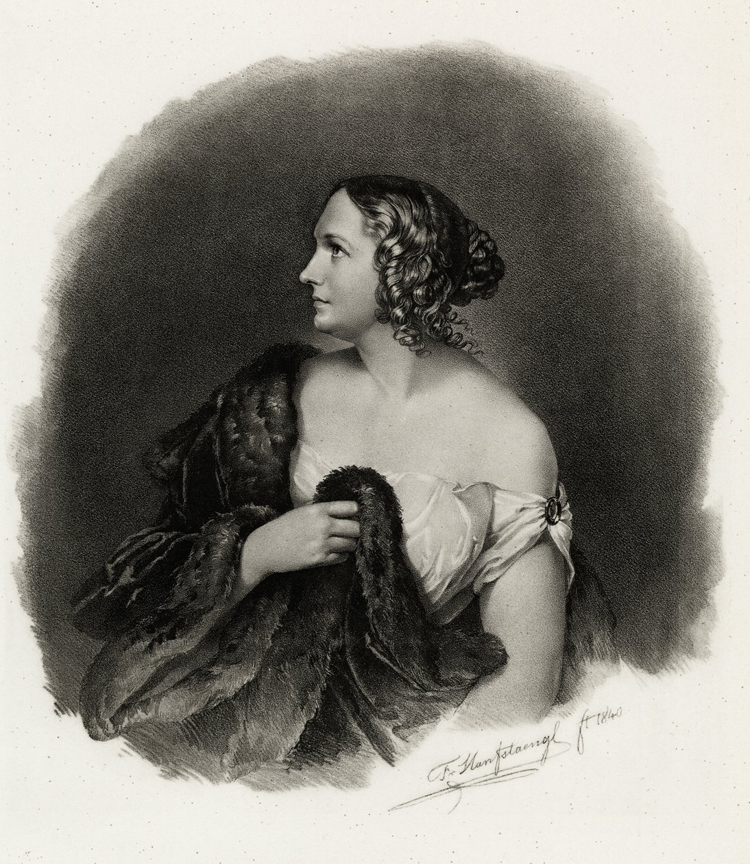 Wilhelmine Schröder-Devrient, 1884-90 (fototip) by German School