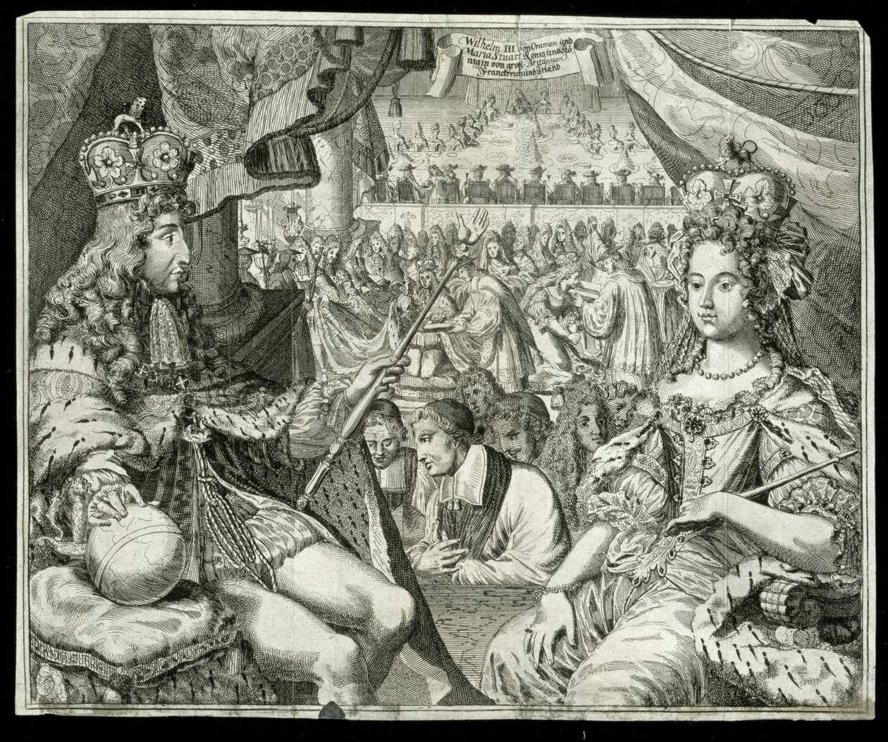 William III (1650-1702) ve Mary II (1662-94) 1689