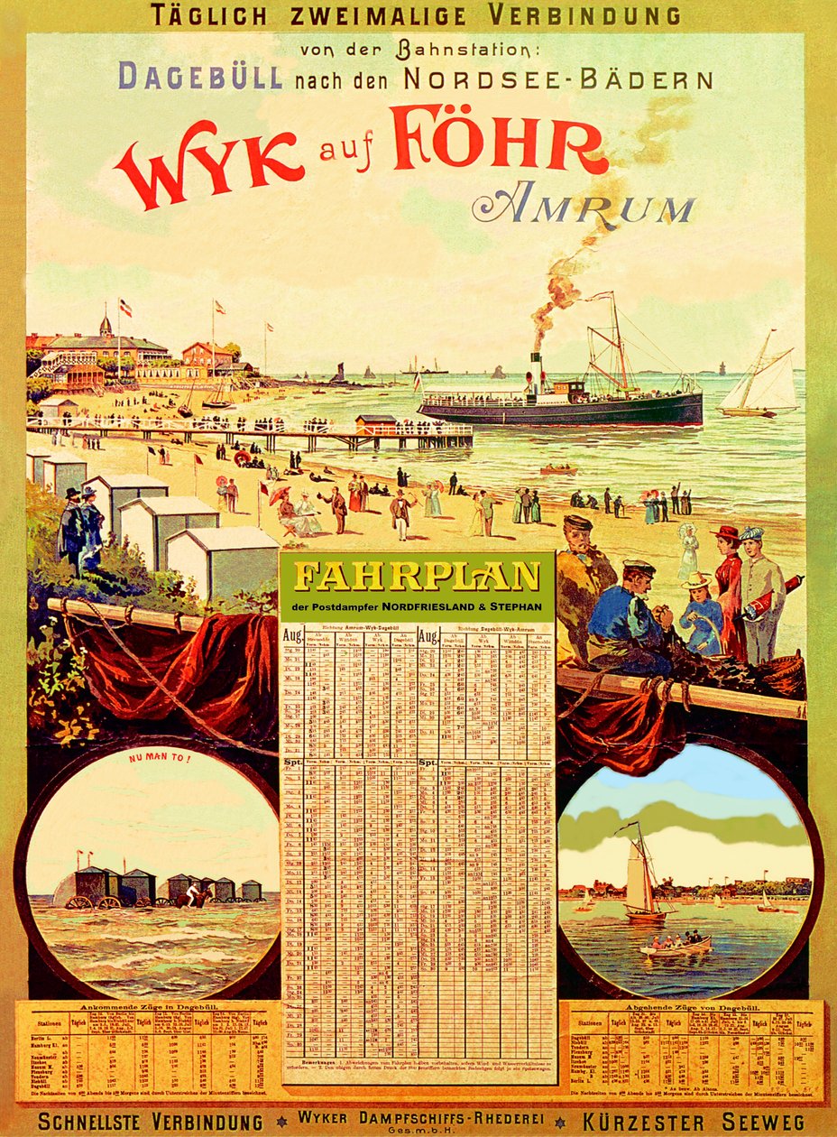 Wyk auf Fohr, Wyk Steam Shipping Company