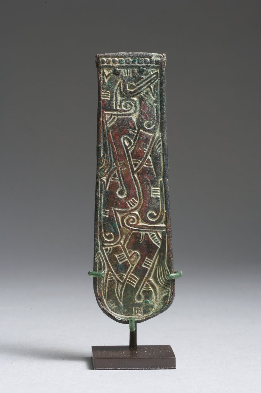 Langobardik kayış ucu (bronz) by Germanic