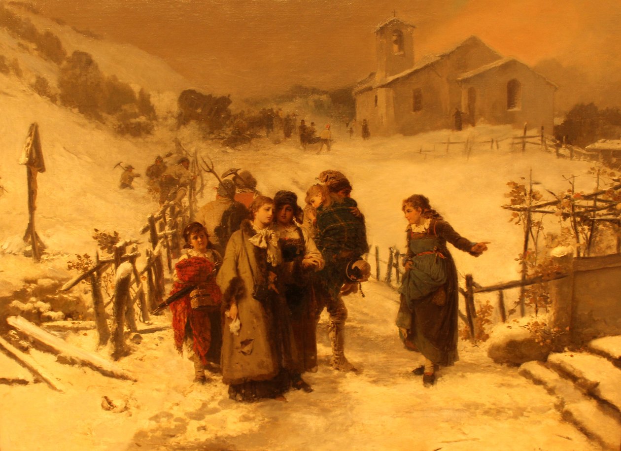 Çığ by Gerolamo Induno