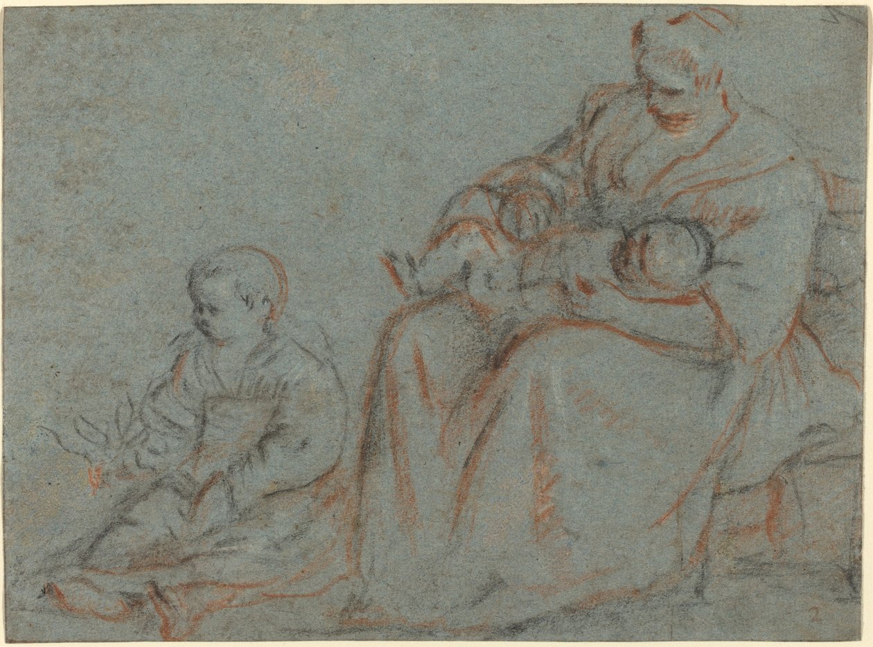 ev sahnesi by Gerolamo Bassano