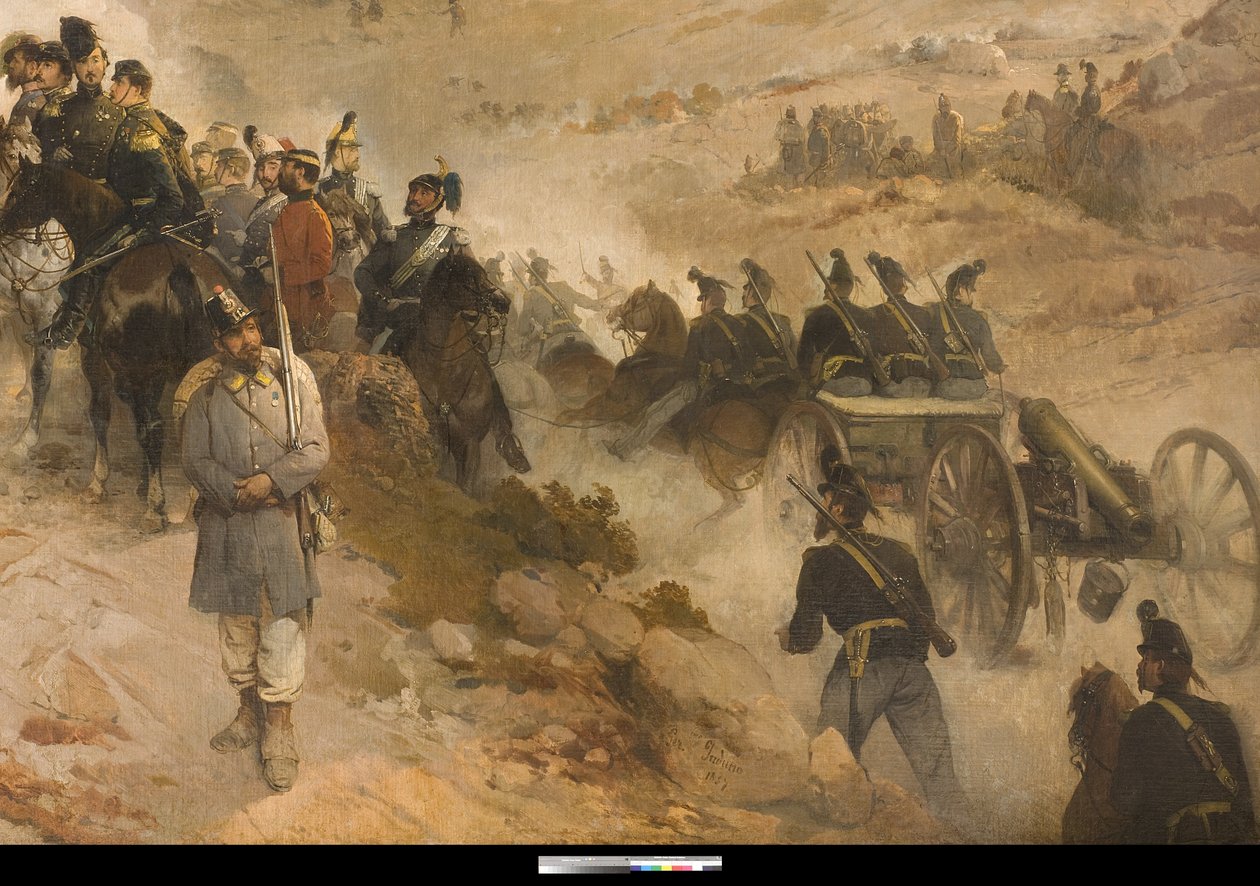Chernaya Savaşı by Gerolamo Induno