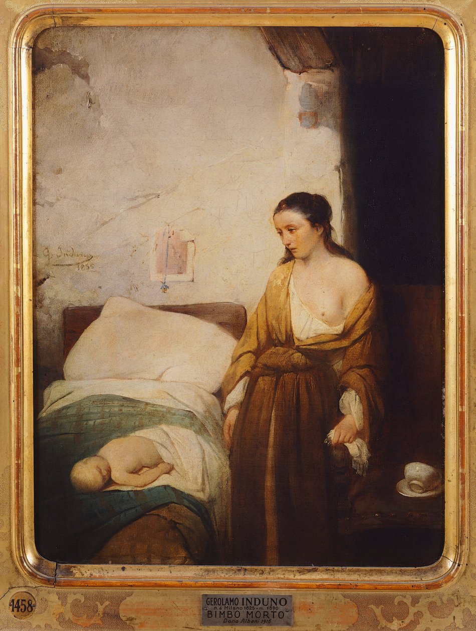 Zavallı Anne, Gerolamo Induno by Gerolamo Induno