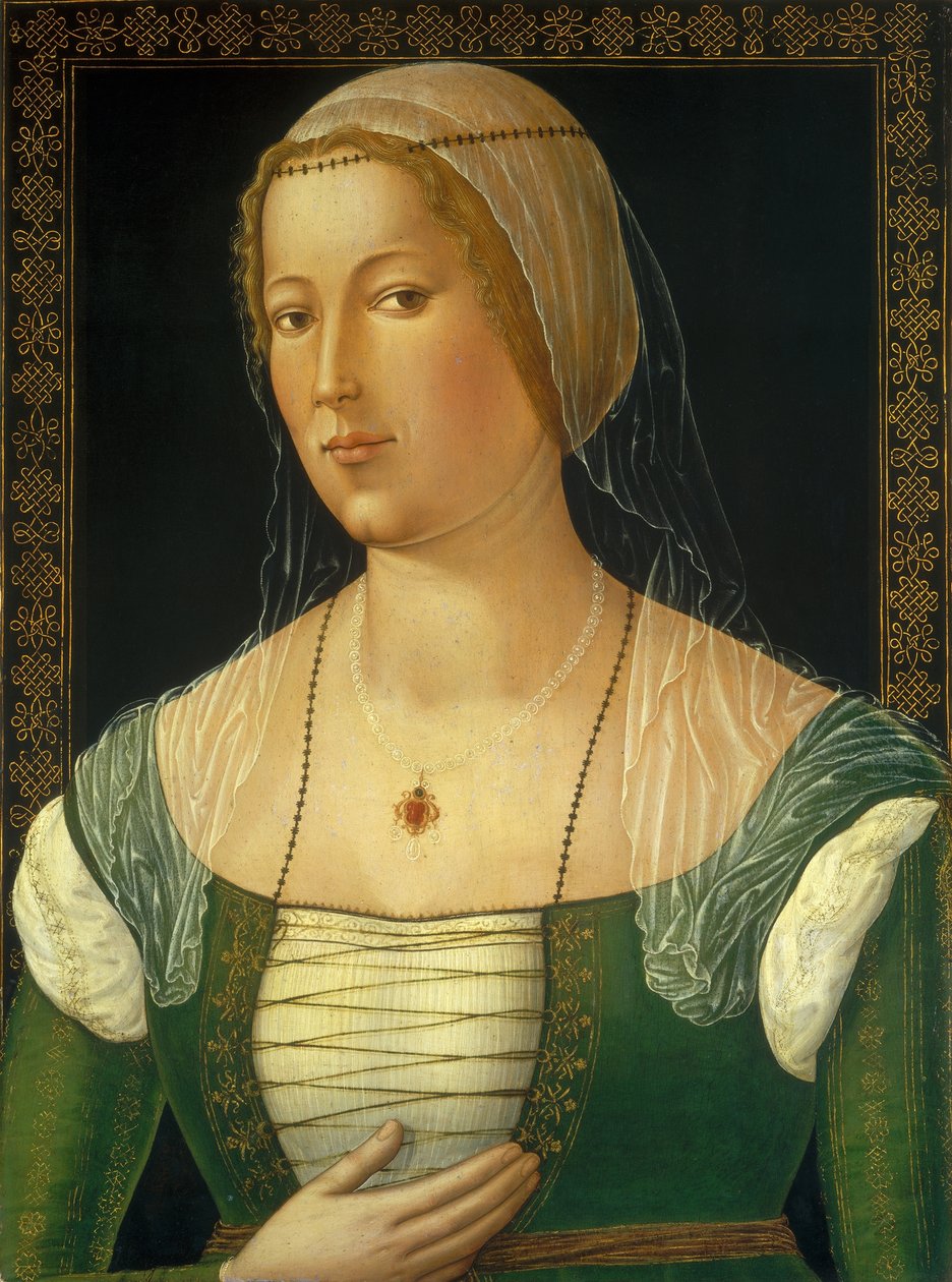 Genç Bir Kadının Portresi, c.1508 by Gerolamo di Benvenuto