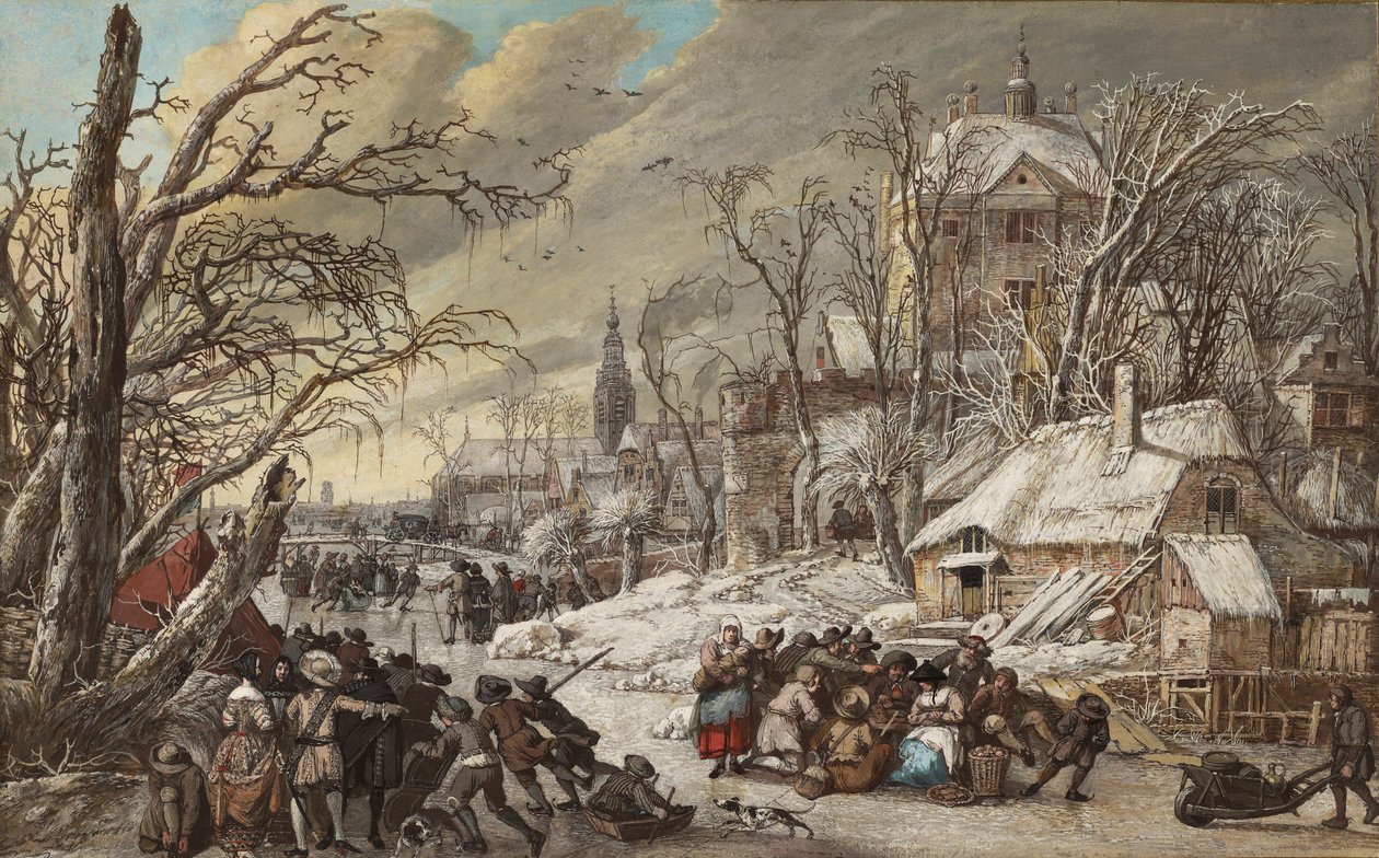 Donmuş Kanaldaki Rakamlar by Gerrit van Battem