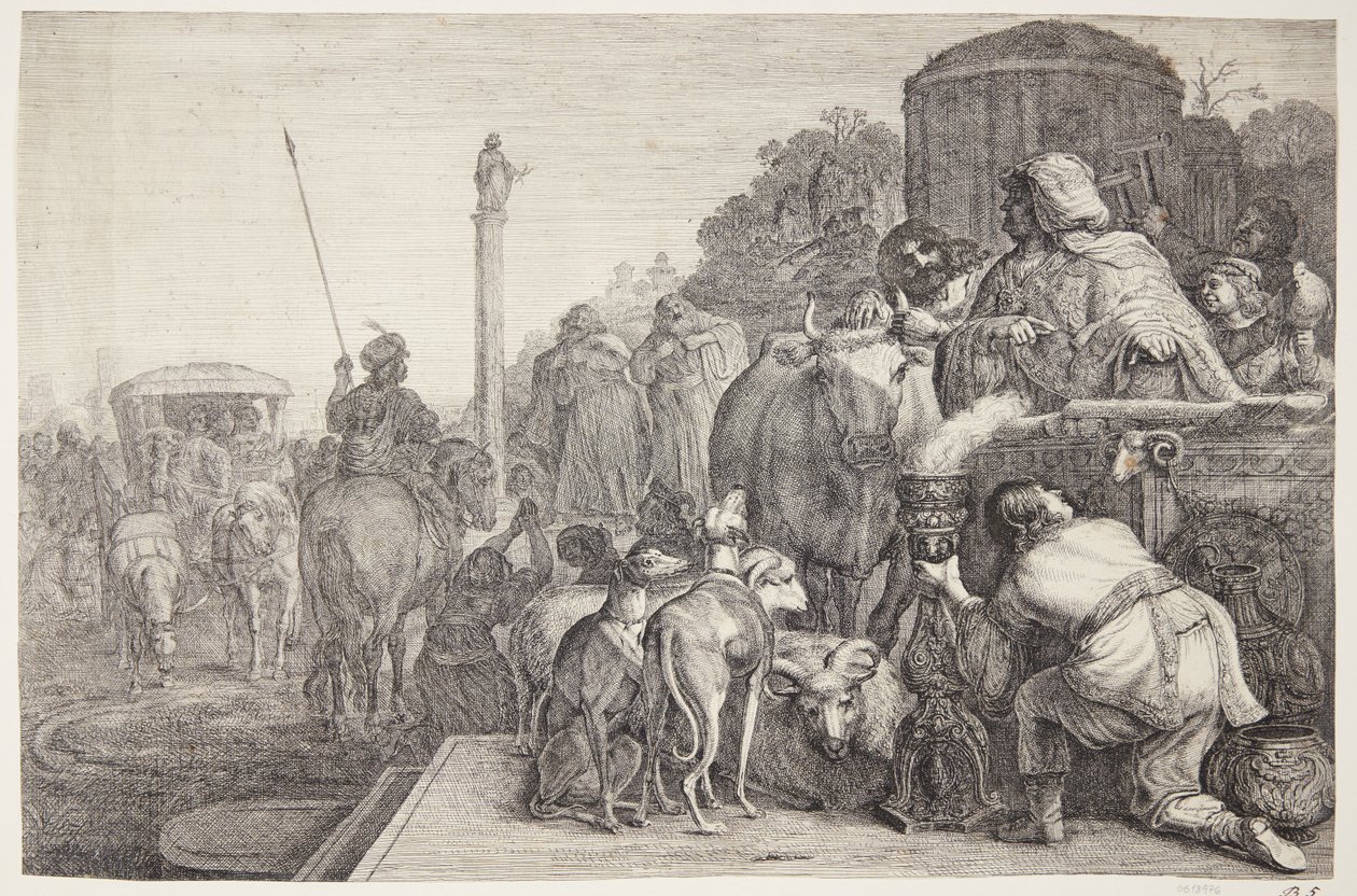 Listra'da Paul ve Barnabas by Gerrit Claesz. Bleker