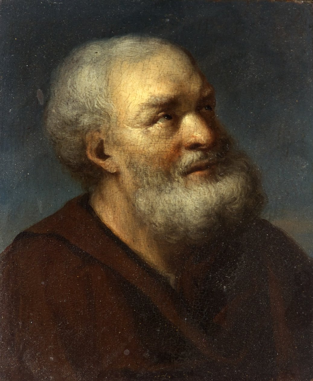 A Saint, c.1650-1700 (panelde yağlı boya) by Gerrit Dou