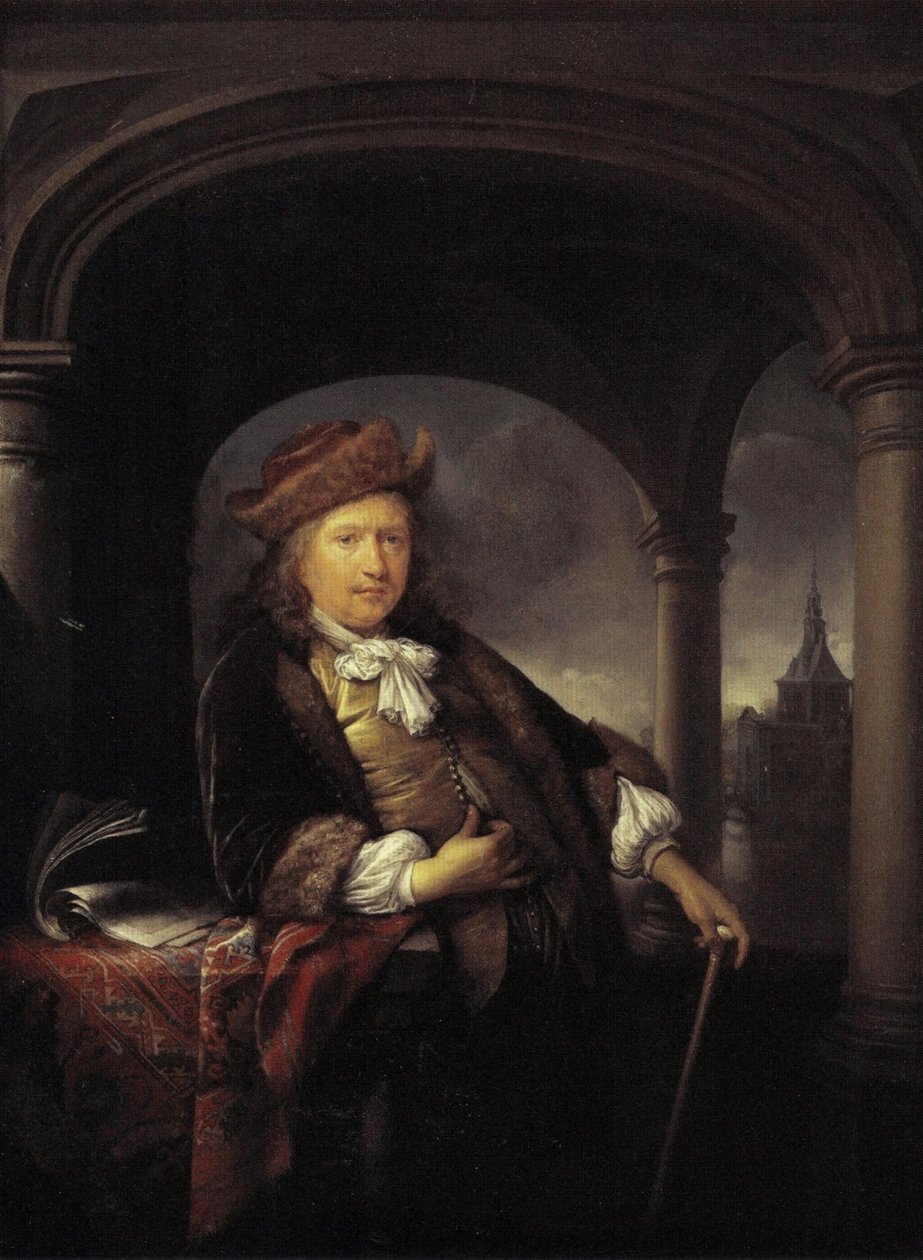 Elli Yaşında Otoportre by Gerrit Dou