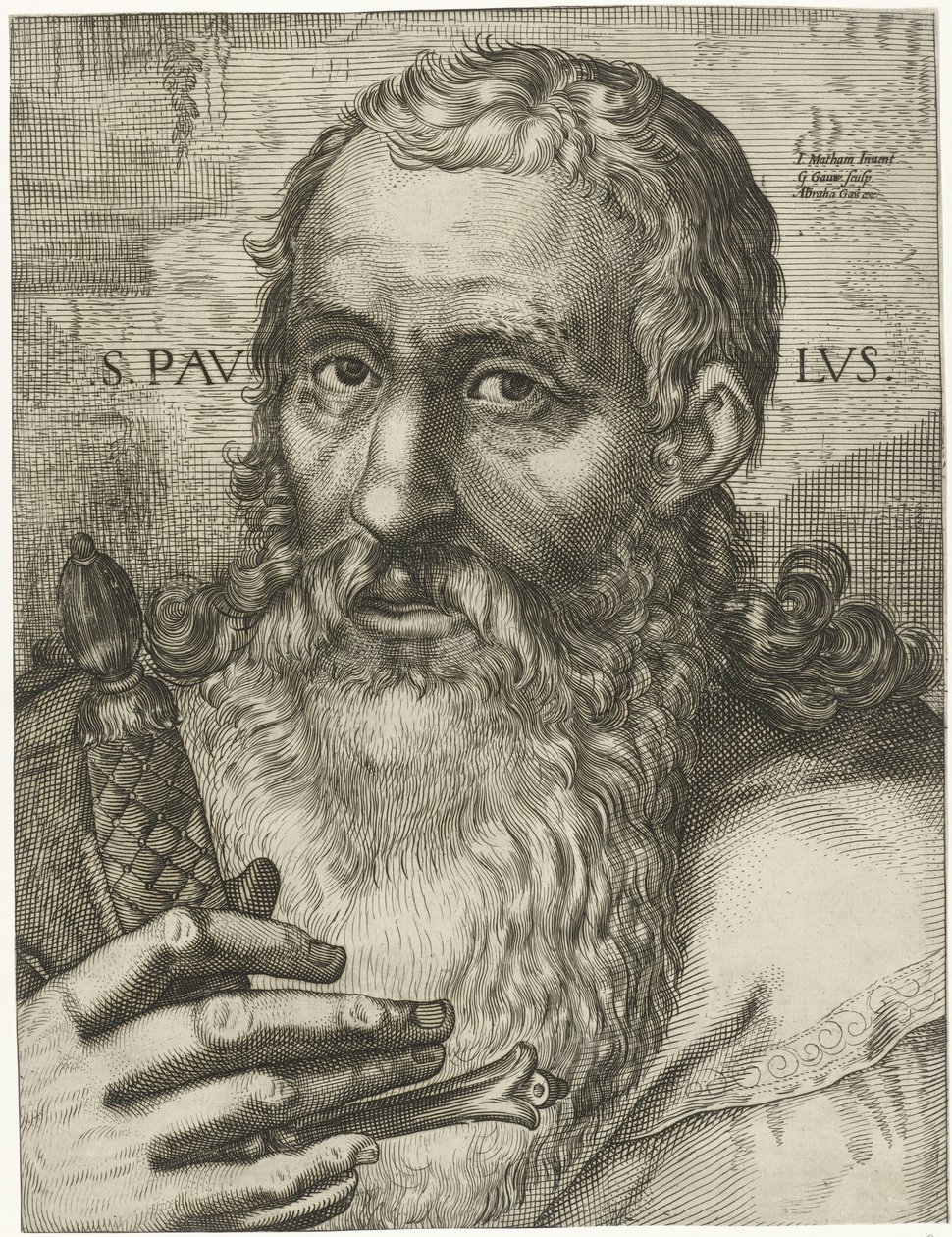 Havari Paulus S. Pavlvs (nesne üzerindeki başlık) by Gerrit Gauw