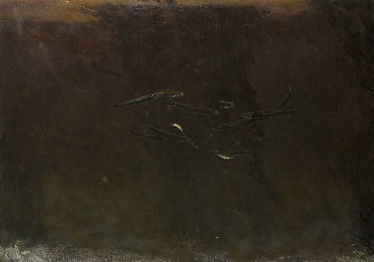 Akvaryumda Balık by Gerrit Willem Dijsselhof