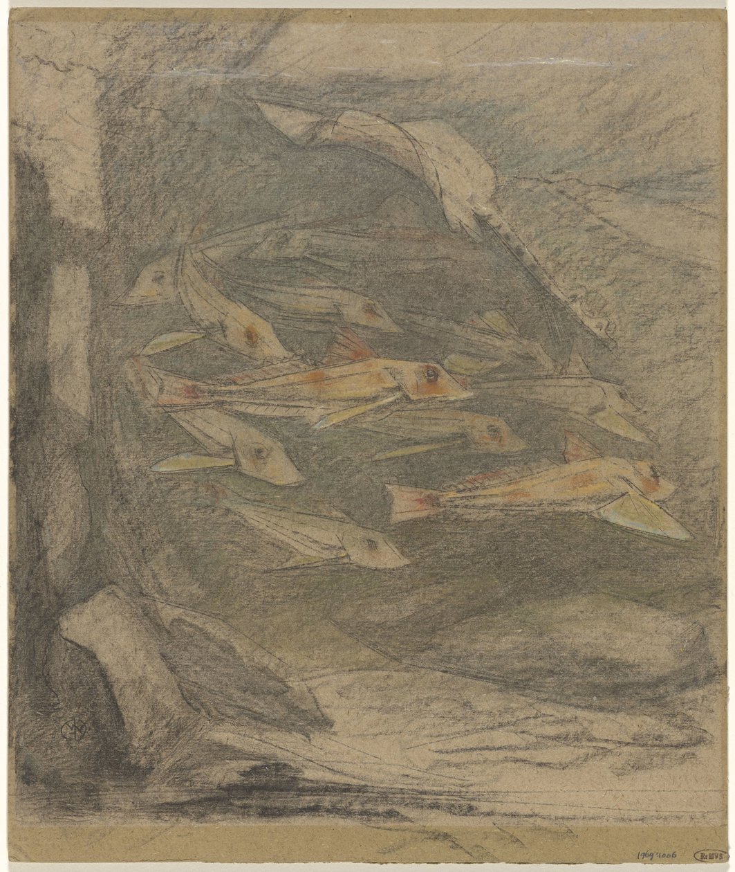 Okul midillileri ve bir ışın by Gerrit Willem Dijsselhof