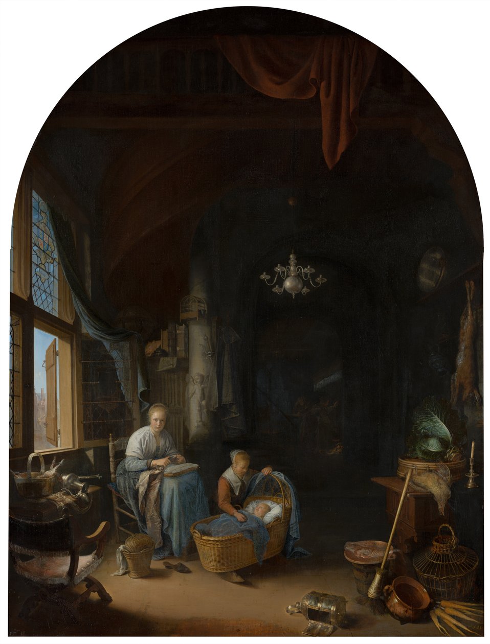 Genç Anne, 1658 by Gerrit Dou