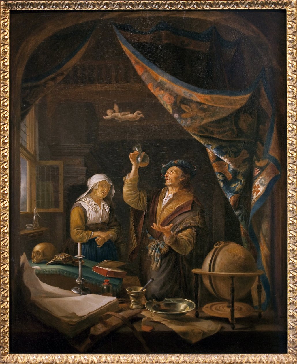 Doktor idrarda. Gerard Dow