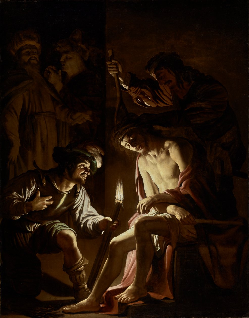 Dikenlerle Taçlandırılan İsa, c.1620 by Gerrit van Honthorst