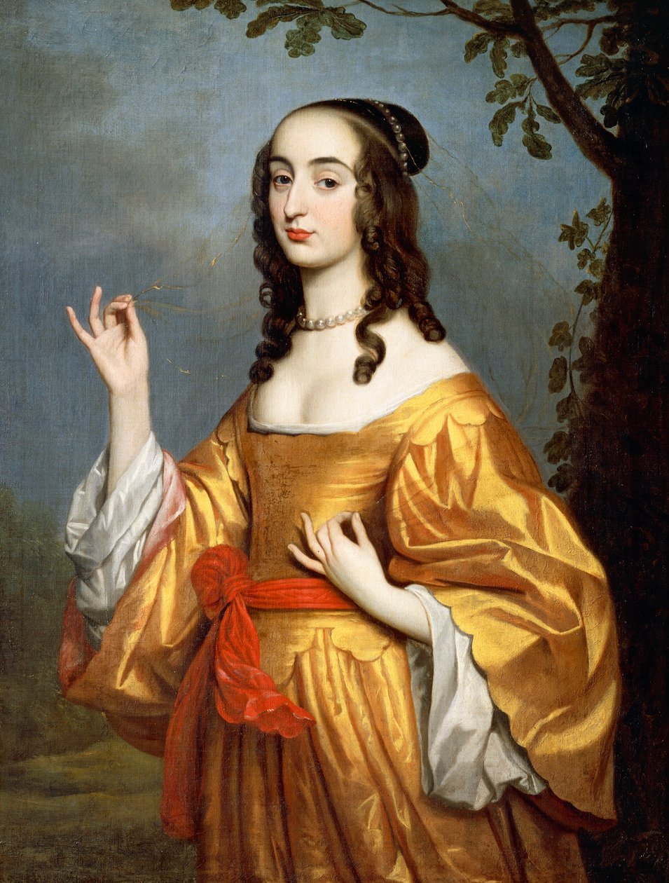 Nassau Kontesi Louise Henriette'in Portresi (Lahey by Gerrit van Honthorst
