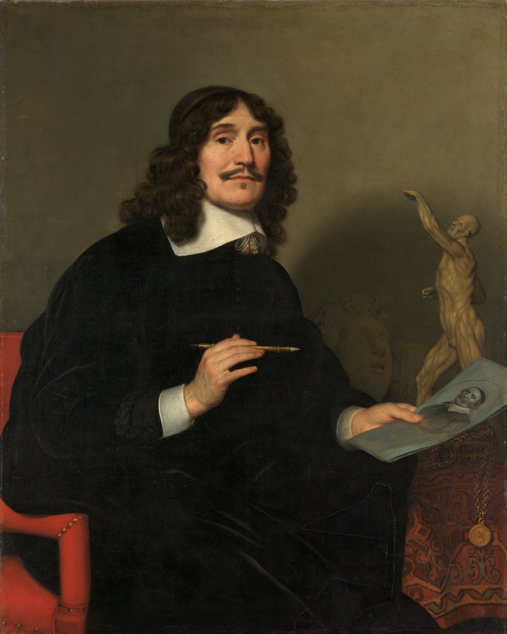 Bir Sanatçının Portresi by Gerrit van Honthorst
