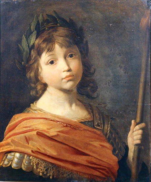 Prens Rupert (1619-82) Mars gibi bir çocuk (tuval üzerine yağlı boya) by Gerrit van Honthorst