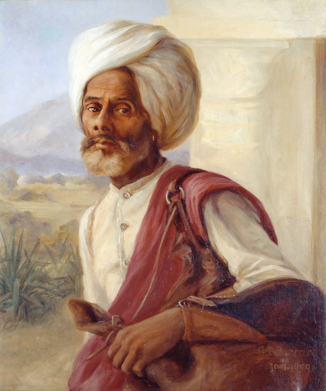 Chedi, sanatçının ve kocasının 1909