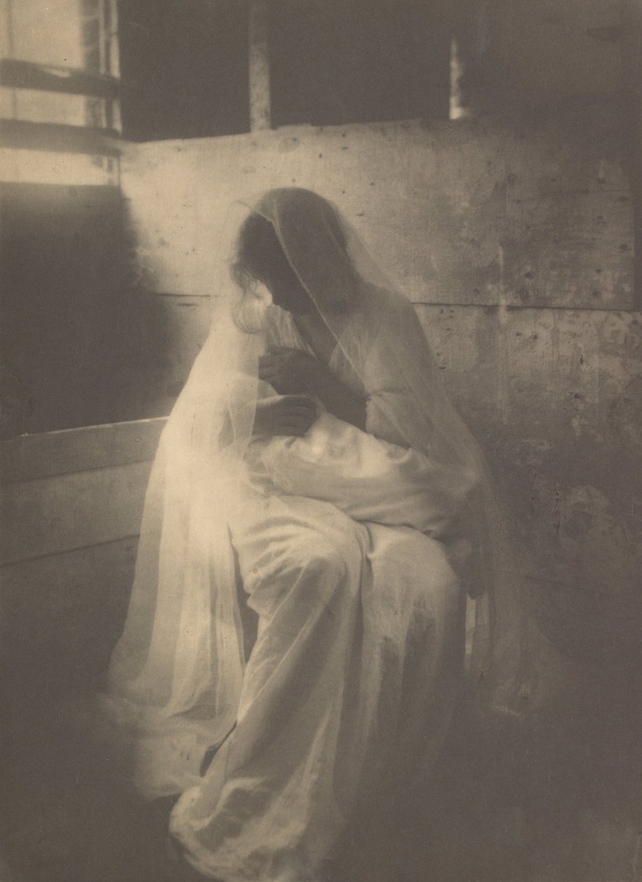 Manger (İdeal Annelik) by Gertrude Käsebier