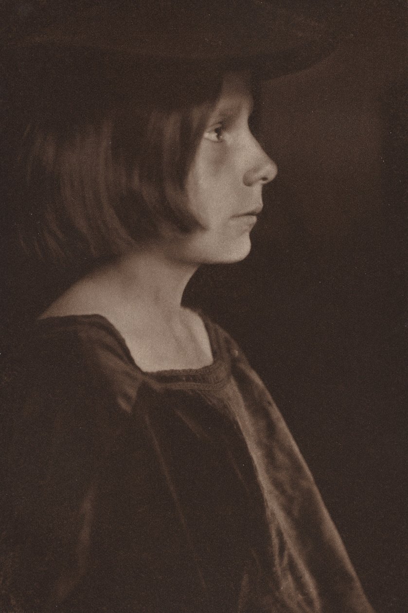 Floransalı çocuk by Gertrude Käsebier