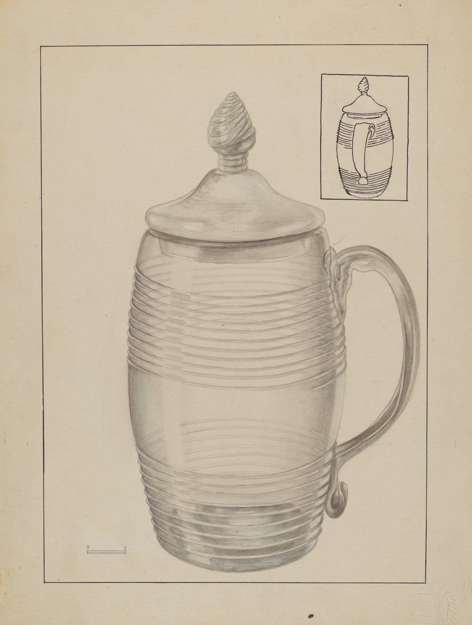 Kapaklı Kupa, c. 1936. by Gertrude Lemberg