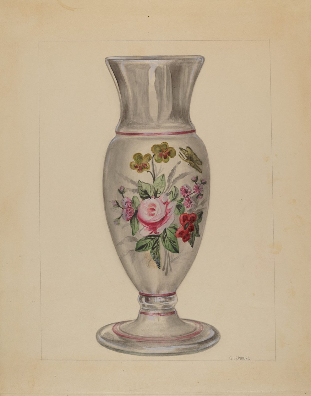 Vazo, ç. 1940. by Gertrude Lemberg