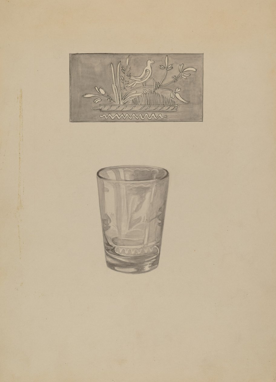 Viski Bardağı, 19351942. by Gertrude Lemberg