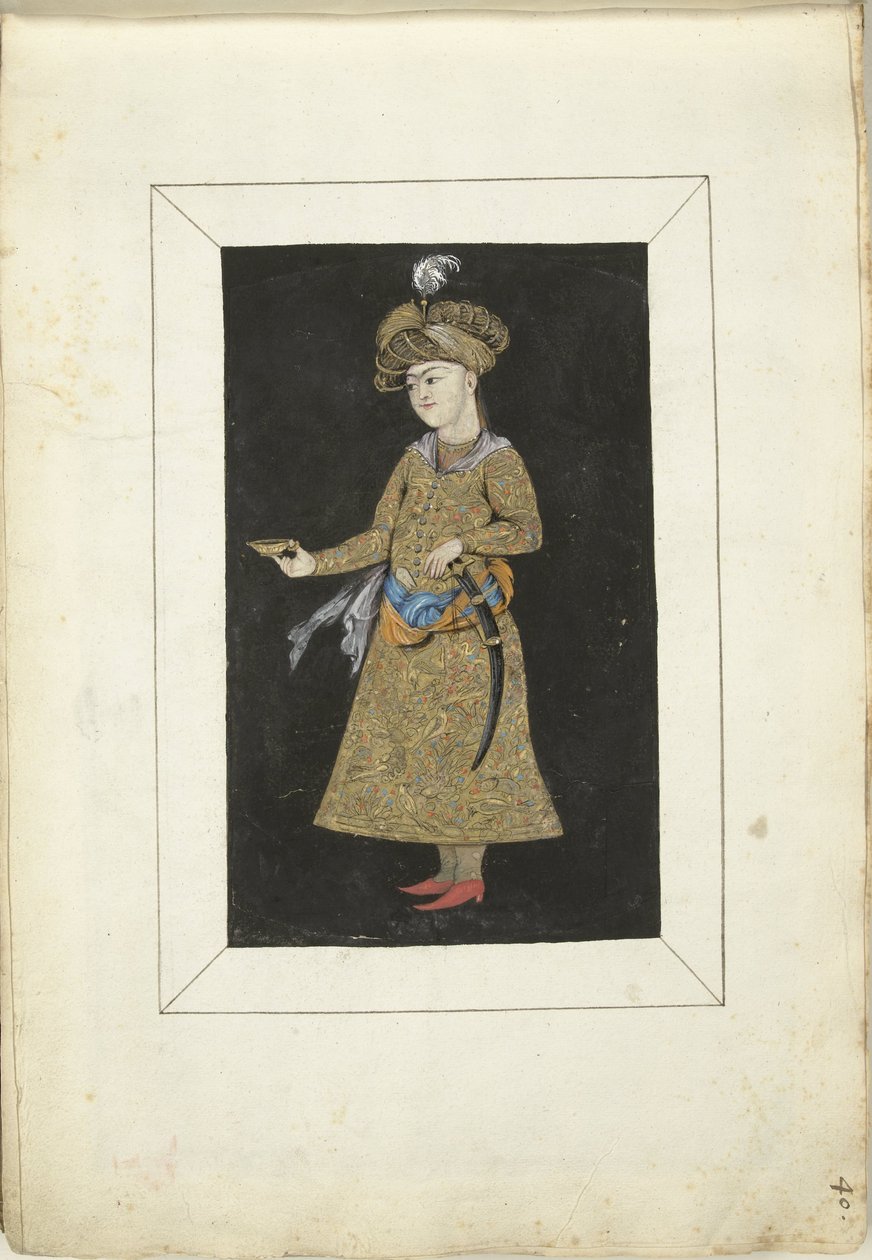 Pers Minyatür by Gesina ter Borch (possibly)