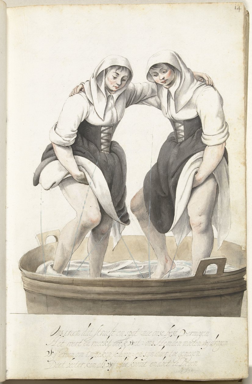 Balmumu kurcalayan iki kadın by Gesina ter Borch