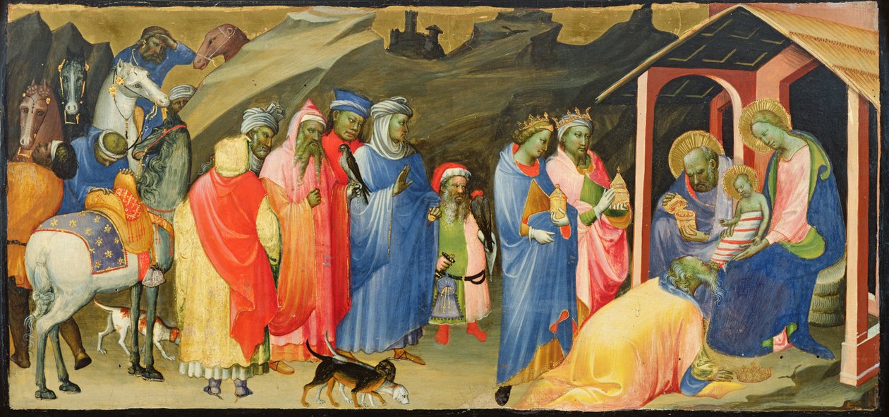 The Adoration of the Magi, c.1408  by Gherardo Starnina