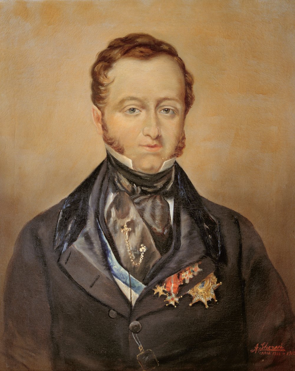 Jose Maria Queipo del Llano Ruiz de Saravia (1768-1843) Toreno Kontu'nun Portresi by Ghersi (after)