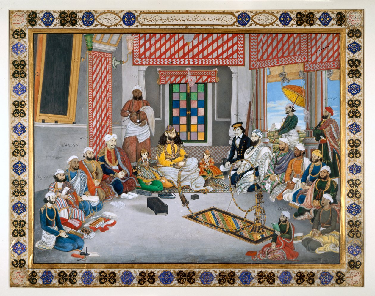 R.4681 Nawab Muhammed Abdul Rahman Khan Af Jahgar by Ghulam Ali Khan