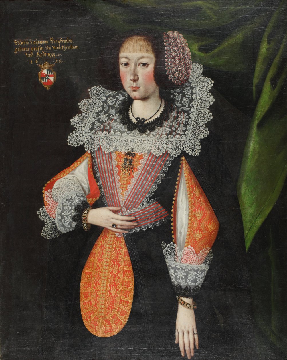 Barones Maria Laymann-Libenau by Giacinto Gimignani