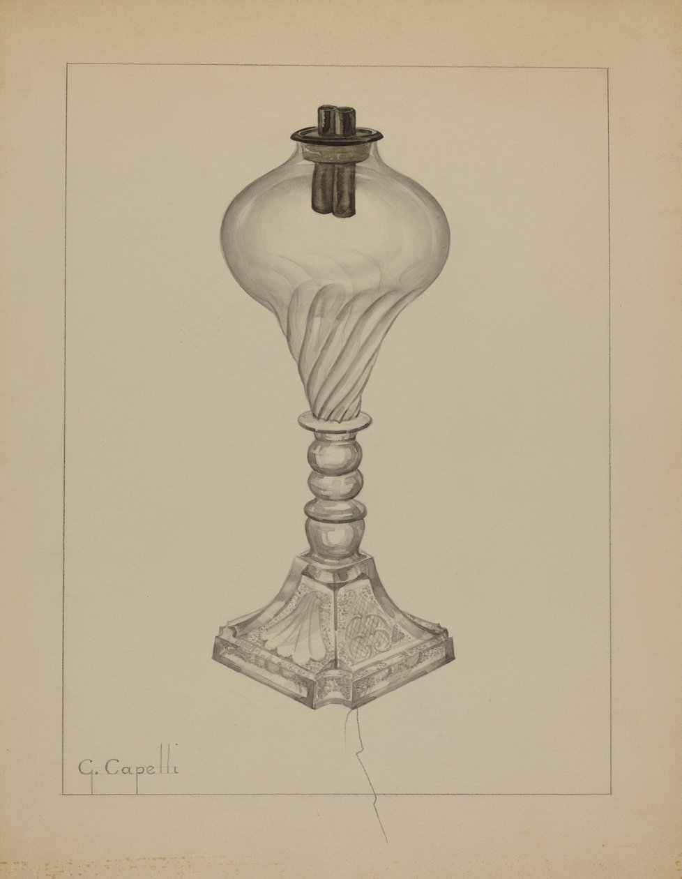Lamba, ç. 1937. by Giacinto Capelli