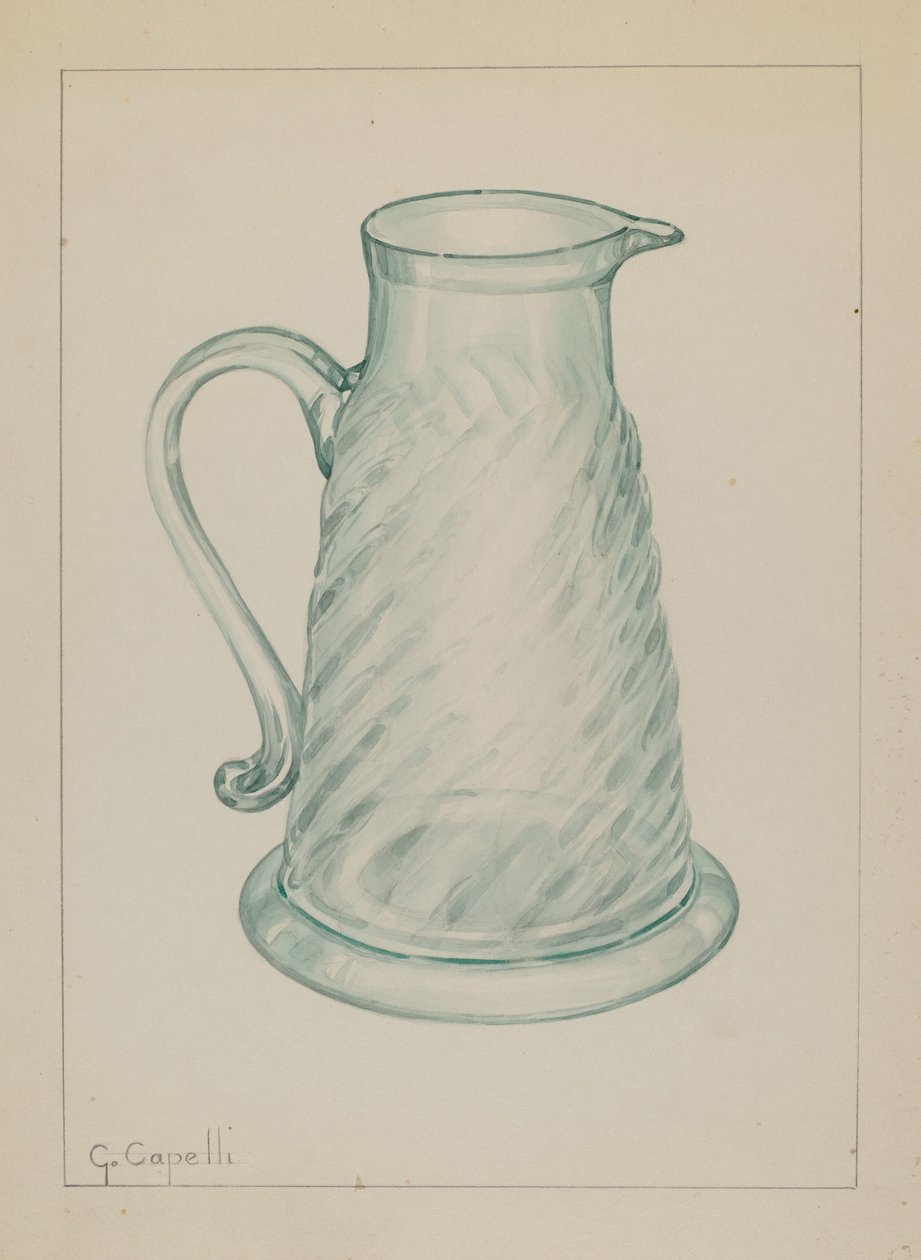 Pekmez Sürahisi, c. 1937. by Giacinto Capelli