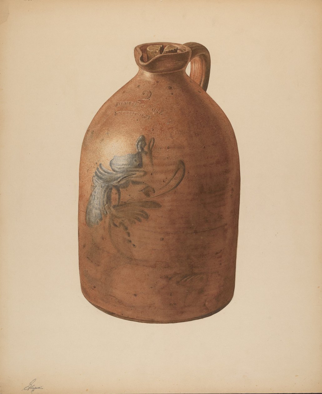 Pekmez Sürahisi, c. 1940. by Giacinto Capelli