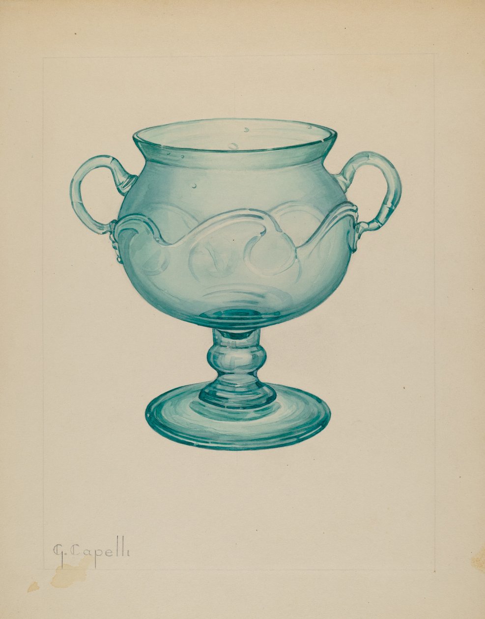 Sürahi, c. 1937. by Giacinto Capelli