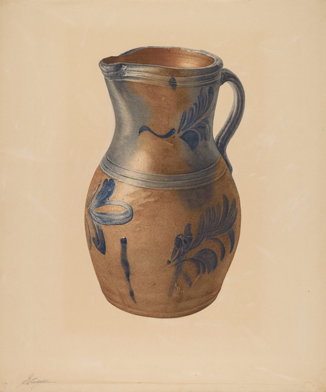 Sürahi, c. 1940. by Giacinto Capelli