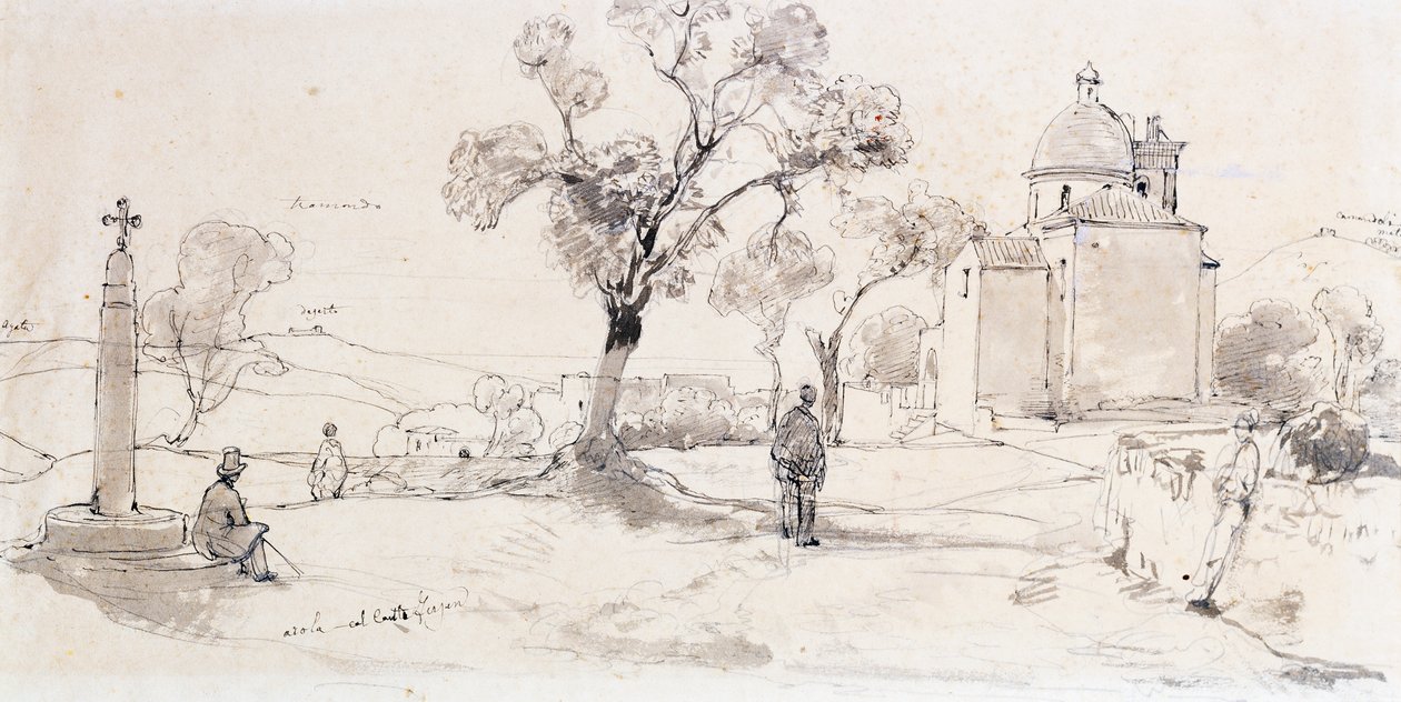Arola Manzarası by Giacinto Gigante