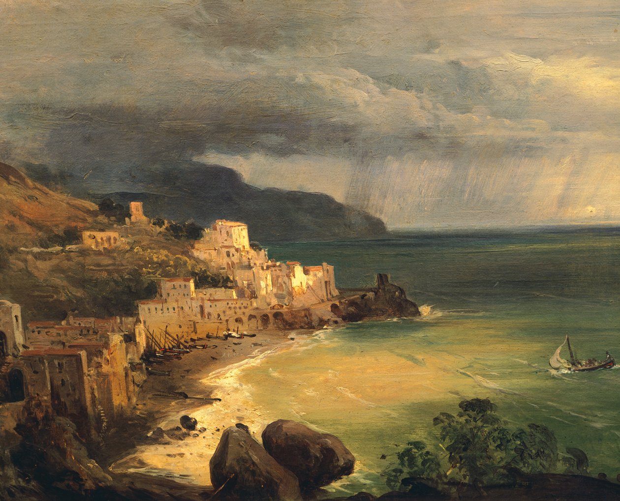 Amalfi kıyılarında ve Napoli Körfezi