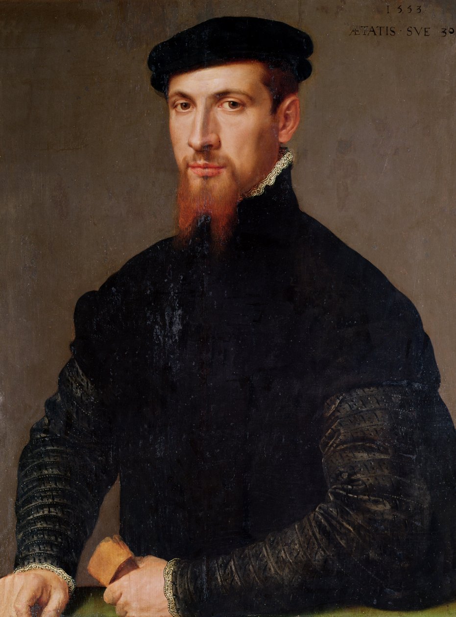 Portrait of Simon Renard (c.1513-73) 1553  by Giacomo Antonio Moro