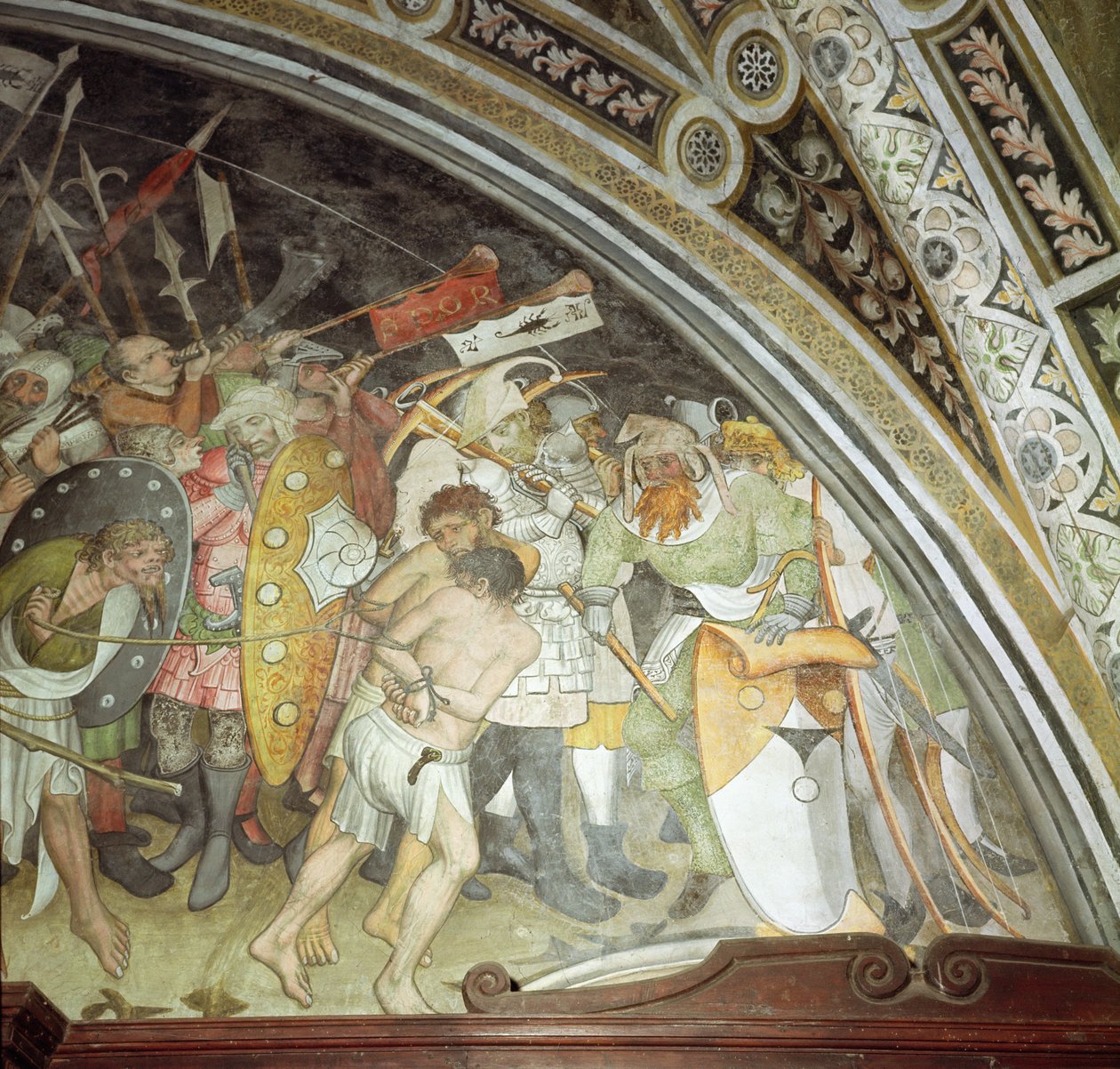 Calvary Yolu (detay) by Giacomo Jaquerio