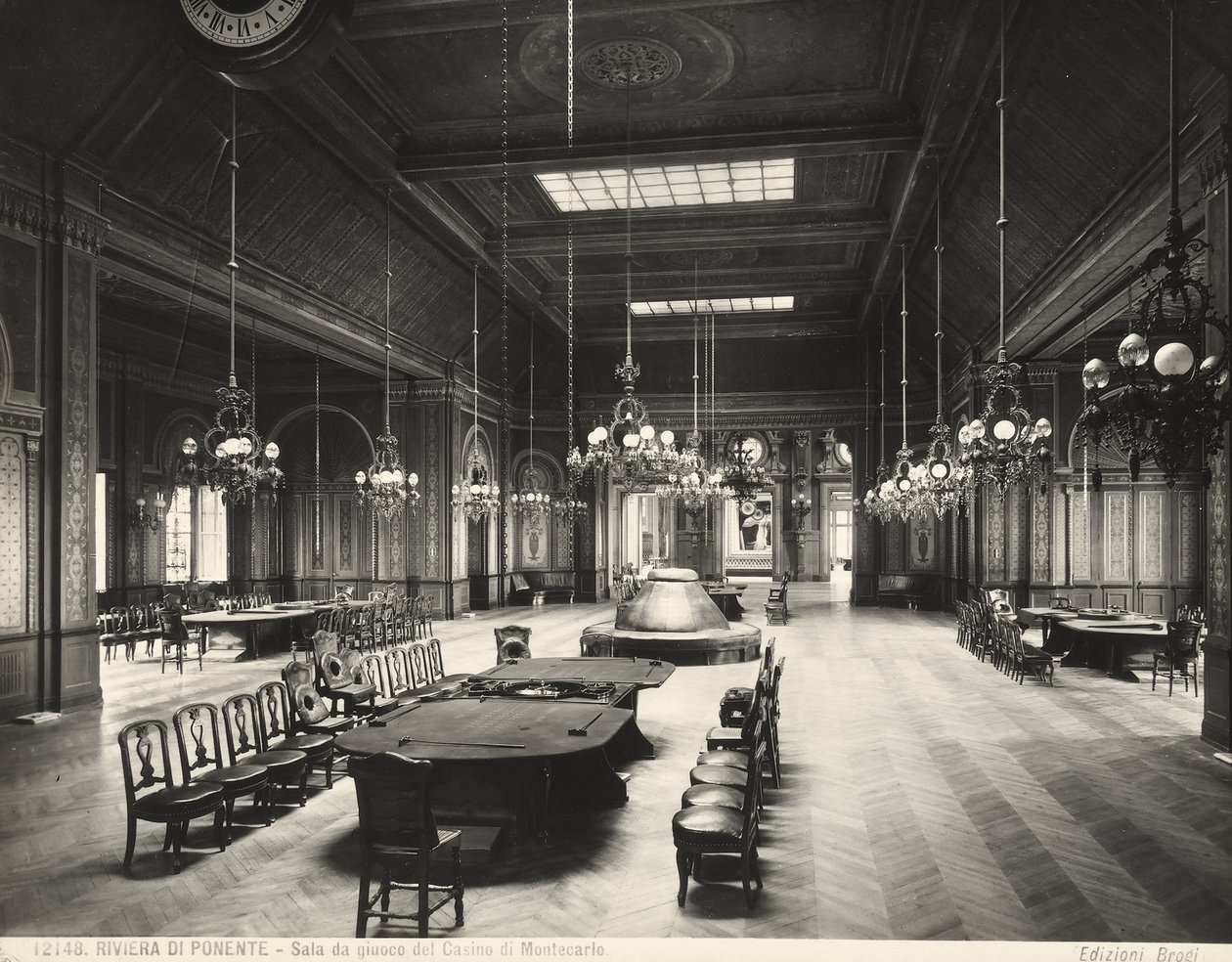 Kumar odası, Montecarlo Casino, Monako by Giacomo Brogi