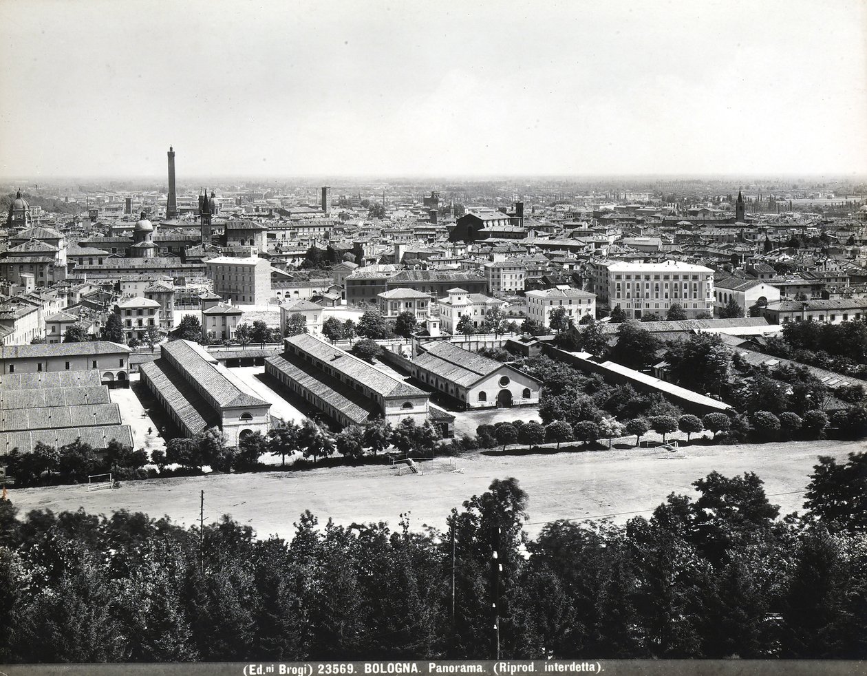Bazı fabrikalarla birlikte Bologna