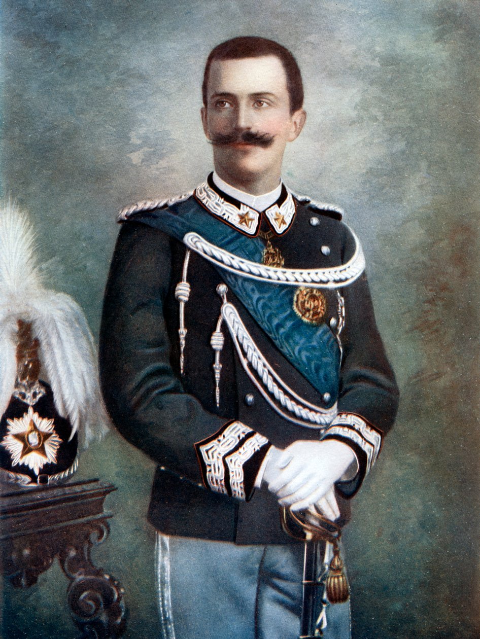 Victor Emmanuel III, İtalya Kralı, 19. yüzyılın sonları ve 20. yüzyılın başlarında. by Giacomo Brogi