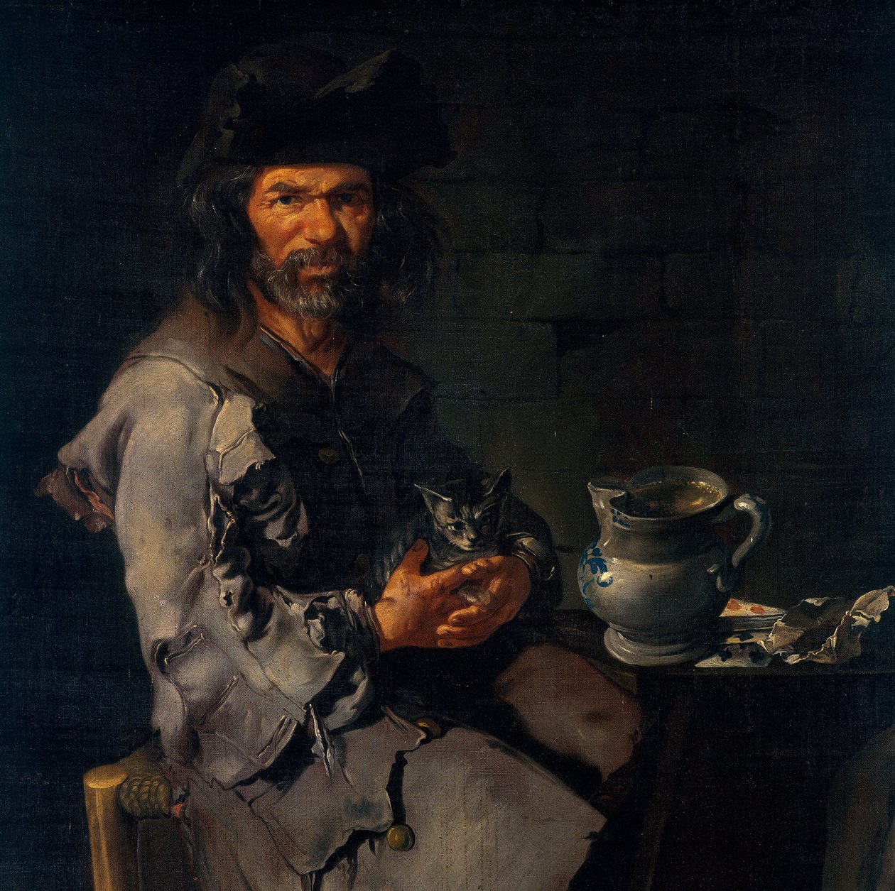iki dilenci by Giacomo Ceruti